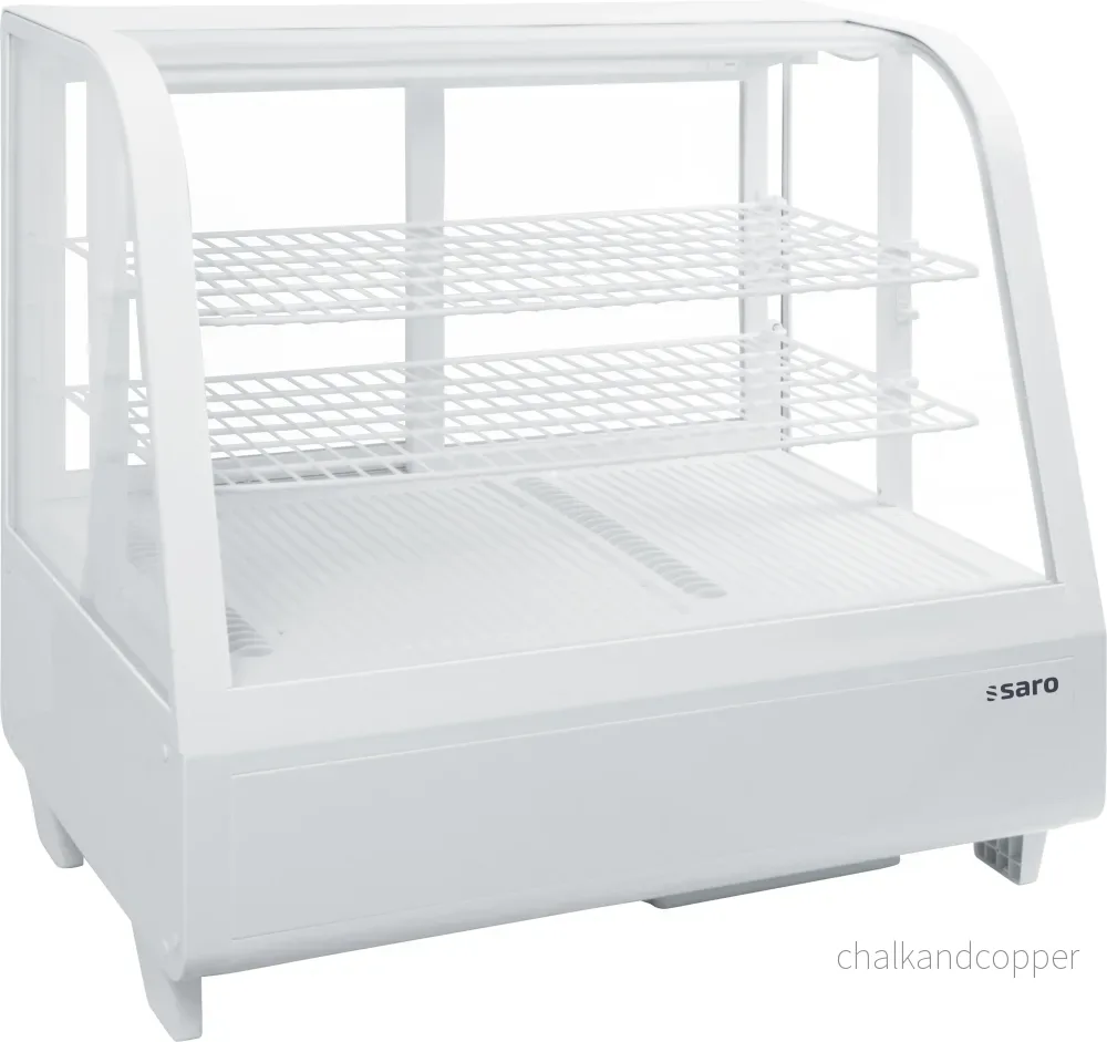 SARO Kylskåpsdisplay, 100 liter, modell KATRIN vit