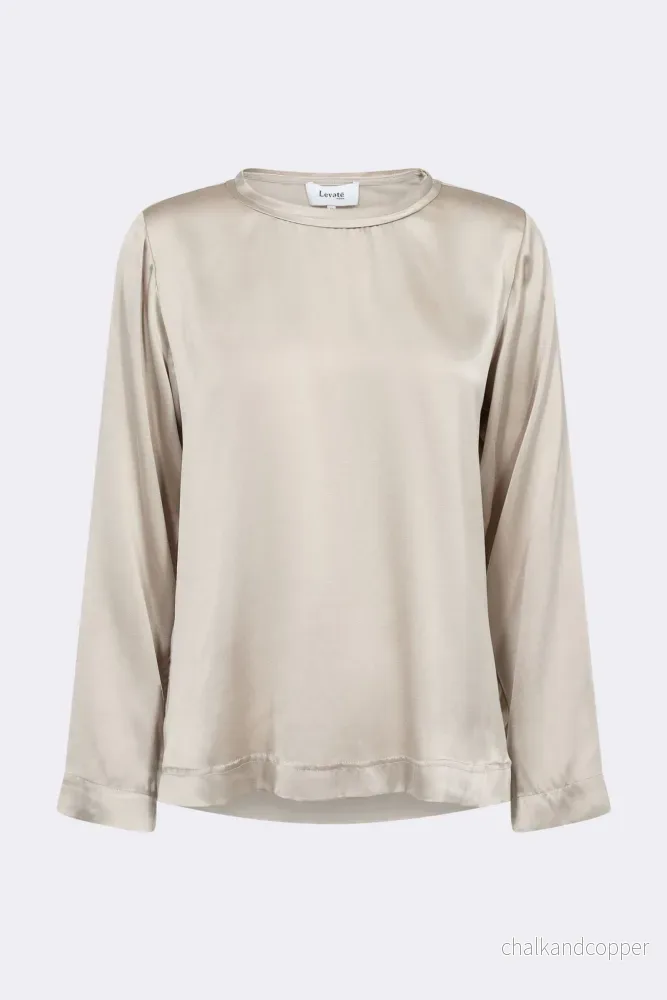 LR-Gunhilda 3 Blouse Cream Levete Room LR-Gunhilda 3 Blouse Cream Levete Room