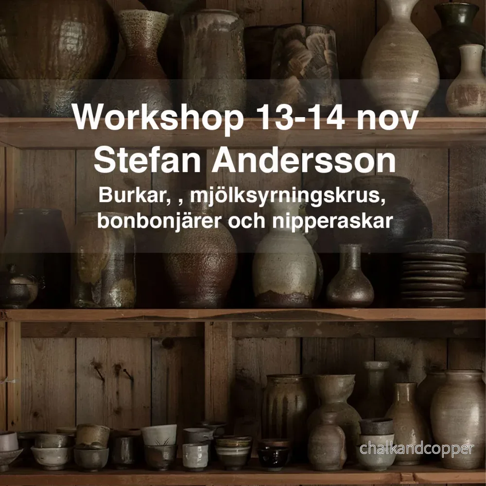 Workshop med Stefan Andersson - 13-14 nov 2021