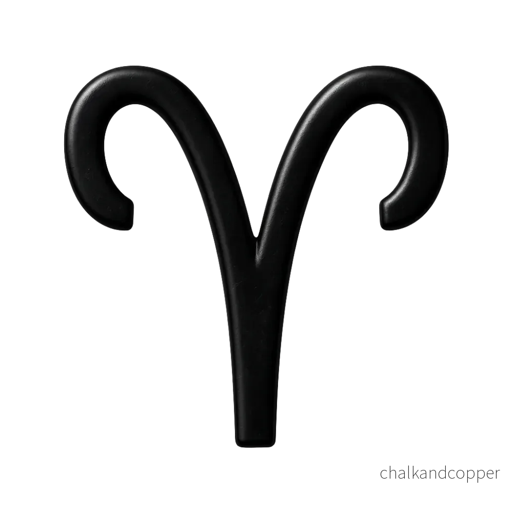 Zodiak Glyf – Aries (Väduren) - Bild 2