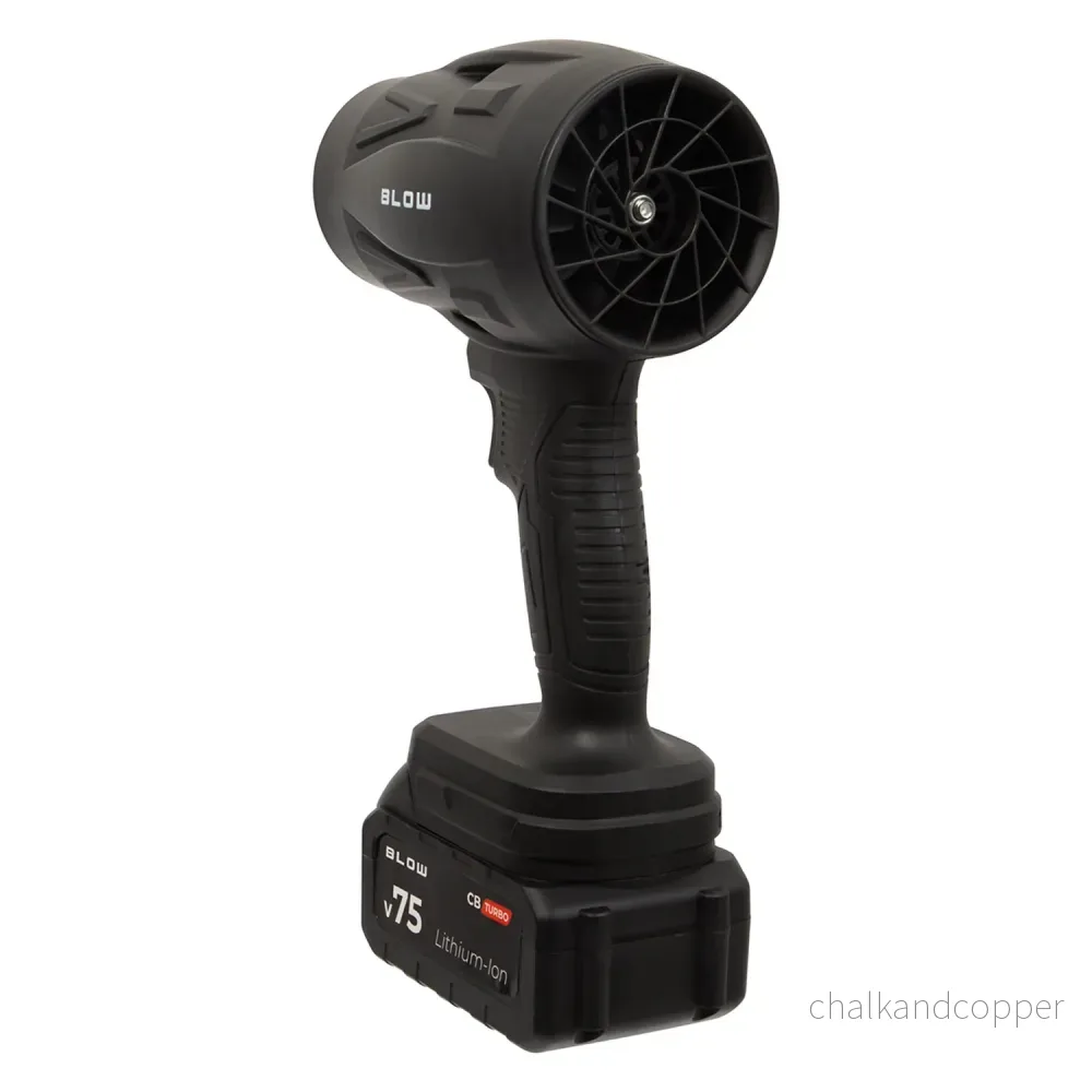 Batteridriven blåsmaskin BLOW 21V CB TURBO, 130 000 varv, 2,4 Ah, väska - Bild 3