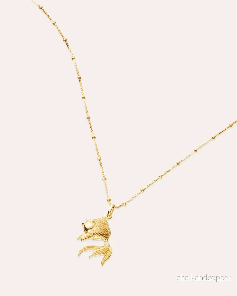 Ocean Muse Goldfish - Guldhalsband - Bild 2
