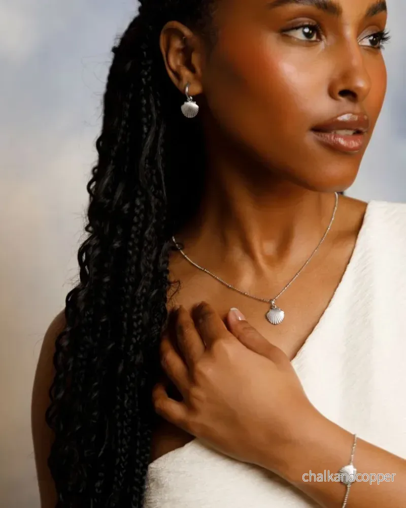 Ocean Muse Shell - Silverhalsband - Bild 3