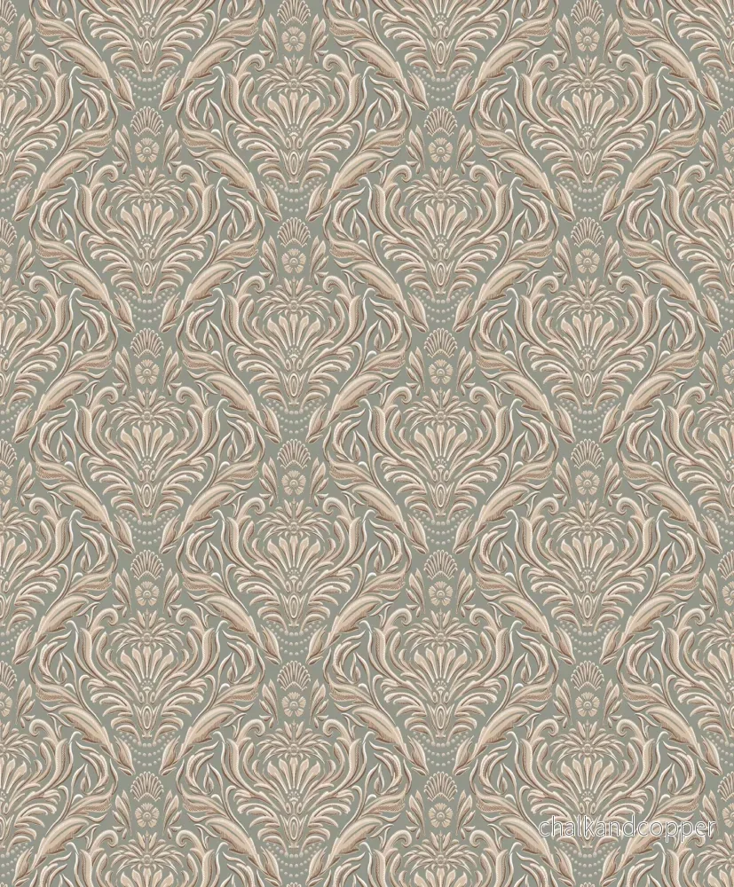 Tapetprov Fiona Fairy Tale Royal Medallion