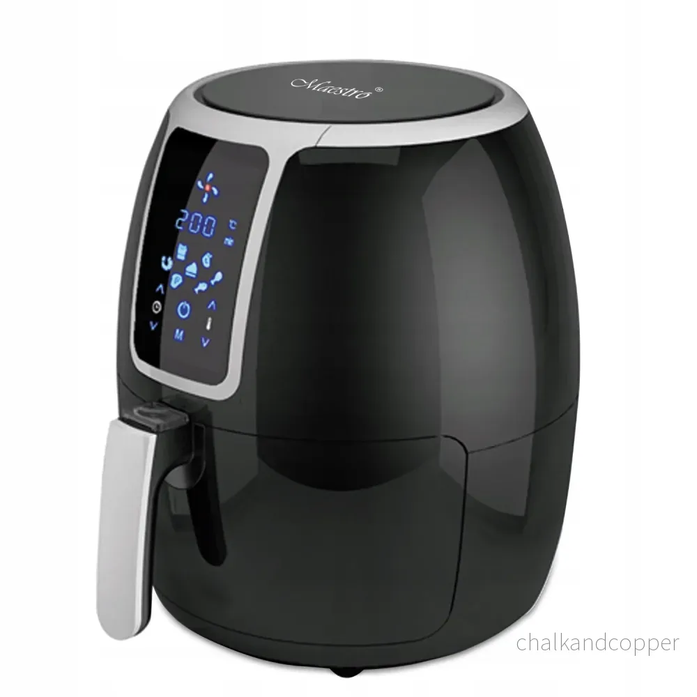 Maestro fettfri fritös, 1500W, 3,7L, svart, MR-756