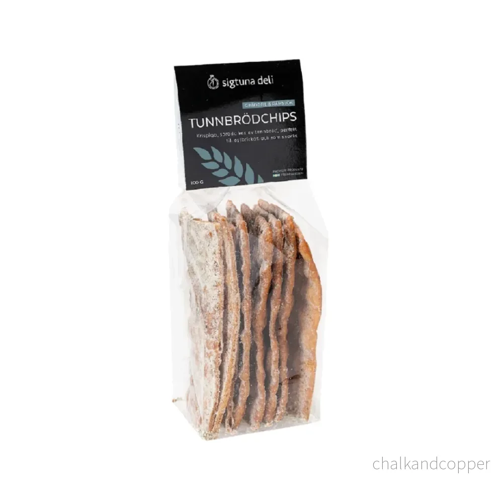 Tunnbrödschips Gräddfil & Ramslök 100 g