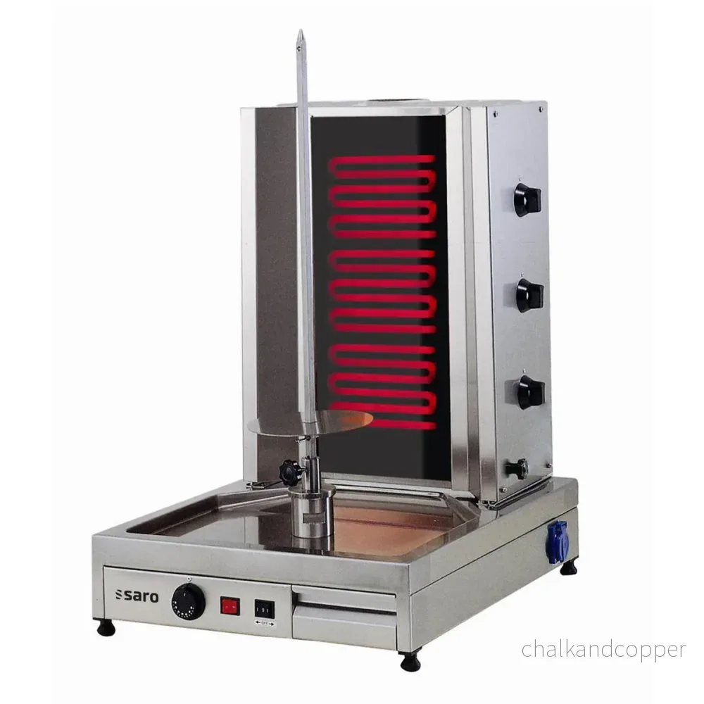 SARO Elektrisk kebab-/gyrosgrill modell ED3