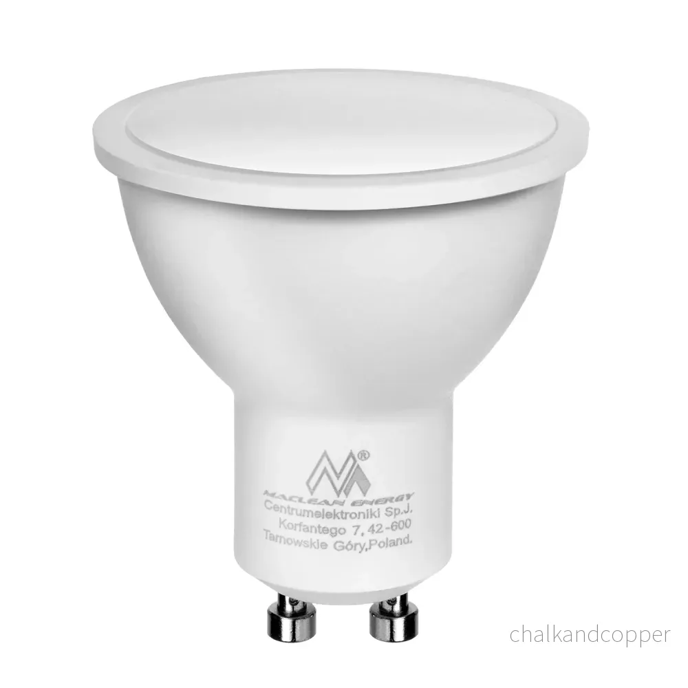 Maclean Round Plafond Black MCE422 B + LED-lampa GU10 5W 4000K - Bild 3