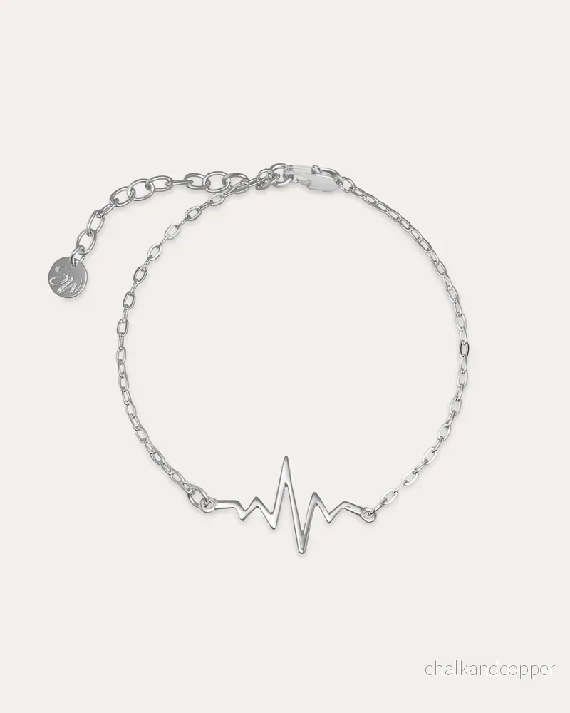 Heartbeat – Silverarmband Heartbeat – Silverarmband