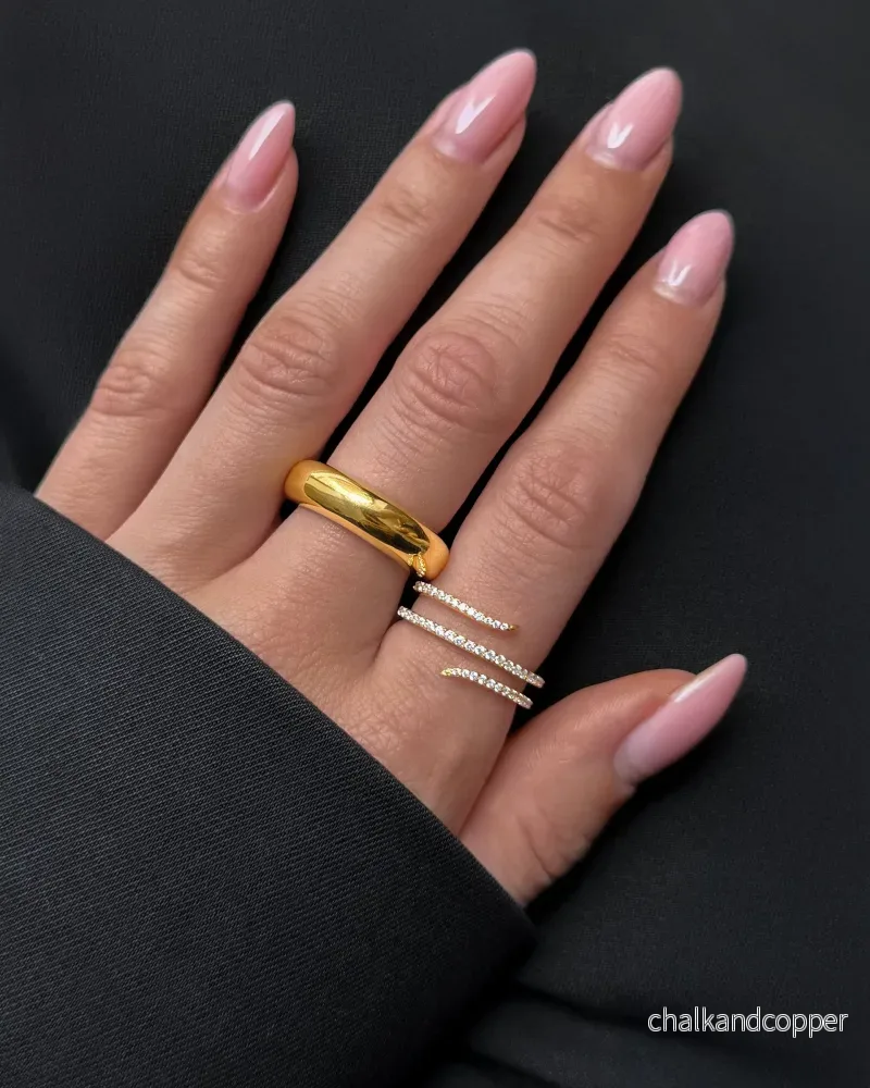 Sparkle Wrap Ring Gold Syster P - Bild 2