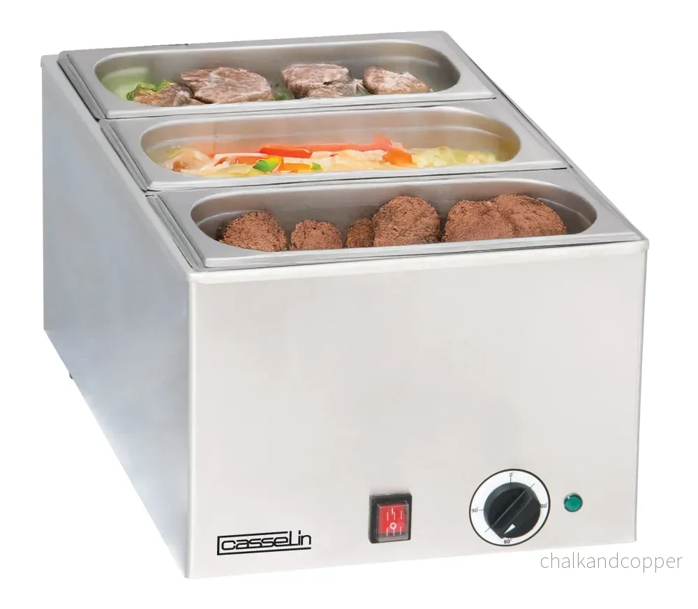 Bain-marie med 3 x GN 1/3 Bain-marie med 3 x GN 1/3