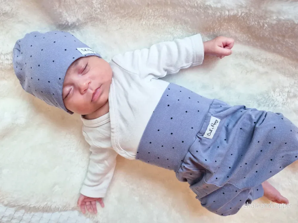 Newborn Set Tiny Dots Dusty Lavender – storlek 56 Newborn Set Tiny Dots Dusty Lavender – storlek 56