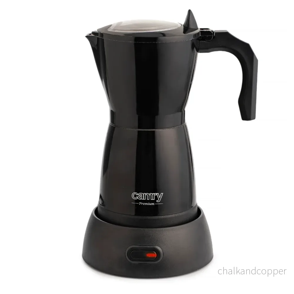 Moka Camry CR 4415B 300 ml elektrisk kaffemaskin för 6 koppar espresso