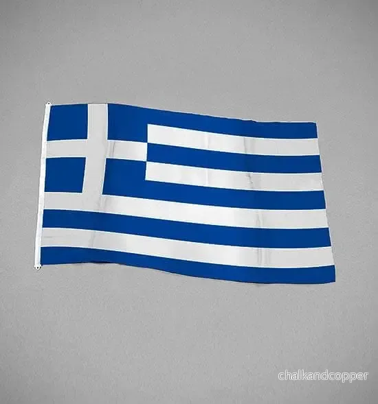 Greklands flagga - Bild 2