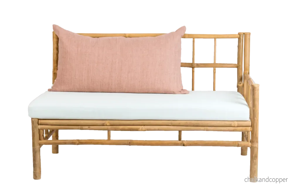 Beate bambu loungesoffa – höger