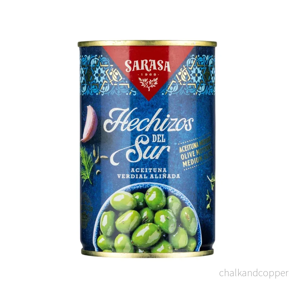Sarasa Hechizos del Sur Verdialoliver Med Kärna 300g
