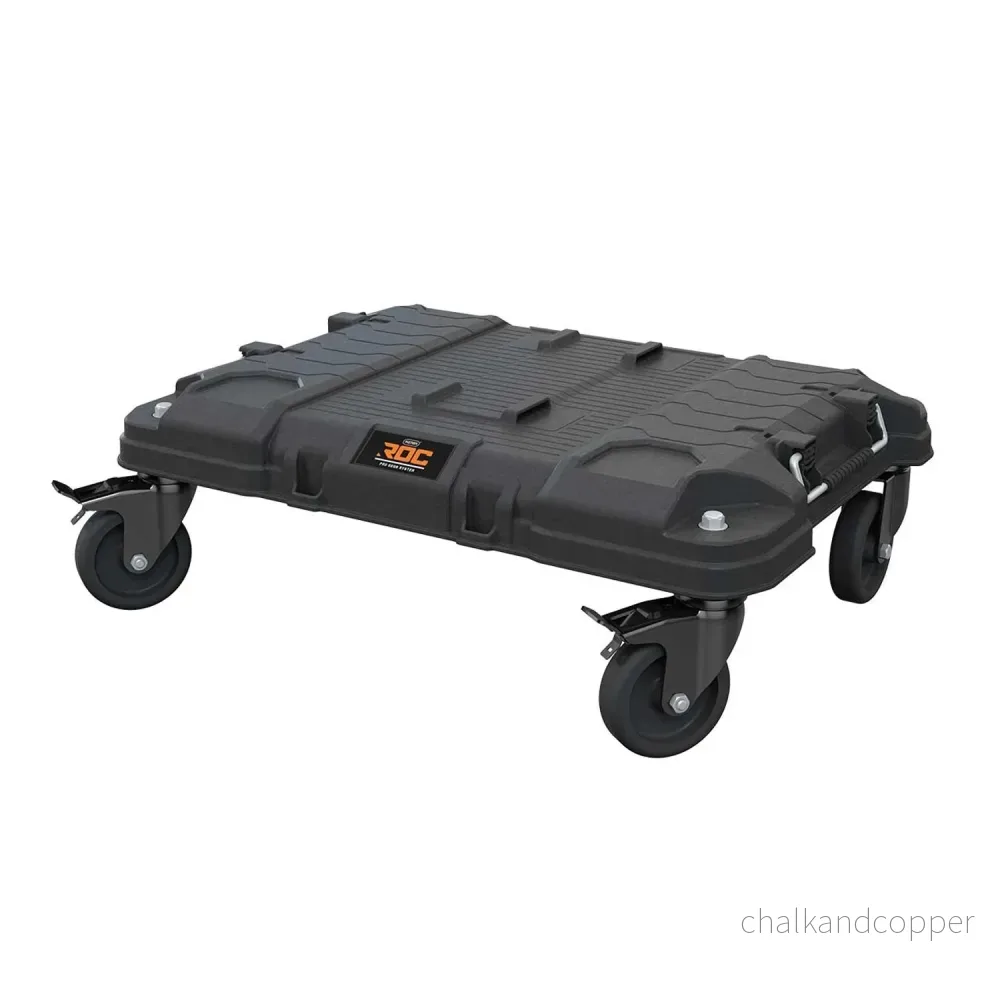 Transportplattform Keter Roc Pro Gear, svart, modulsystem, bärförmåga upp till 145 kg, 262828