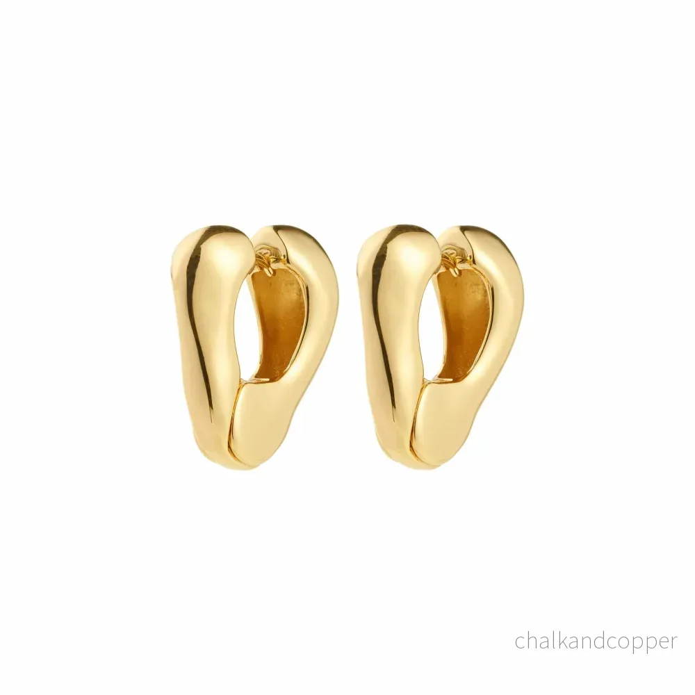 Free Earrings Gold Pilgrim Free Earrings Gold Pilgrim