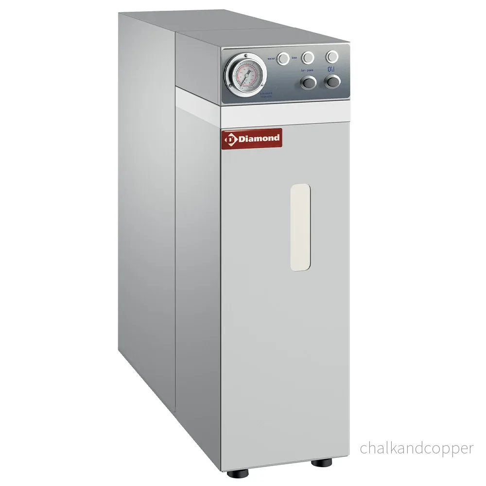 Omvänd osmosenhet 150L/h, monoblock i rostfritt stål