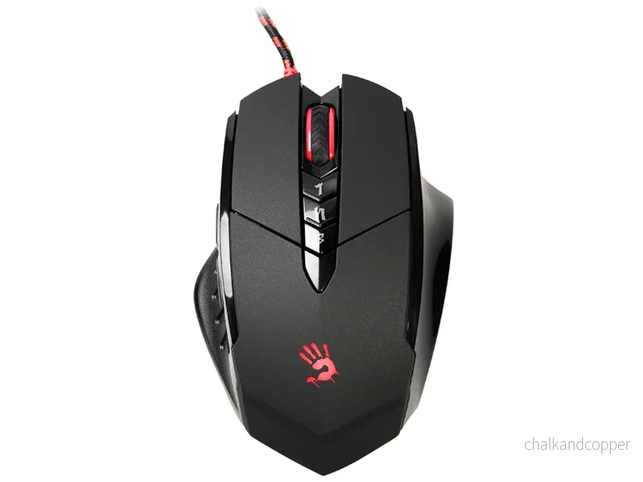 A4Tech V7M Bloody USB trådbunden optisk spelmus Core 200 - 3200DPI - Bild 2