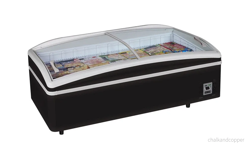 Supermarket kyl/frys i svart-SALLOW HEAD B-CF