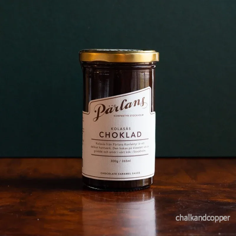Pärlans kolasås – Choklad Pärlans kolasås – Choklad