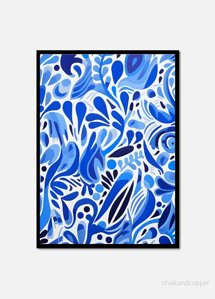 Blue strokes