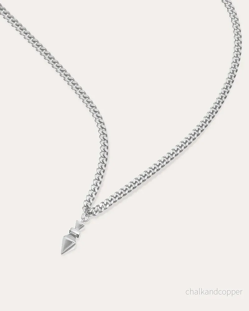 Arrow Chunky - Silverhalsband - Bild 2