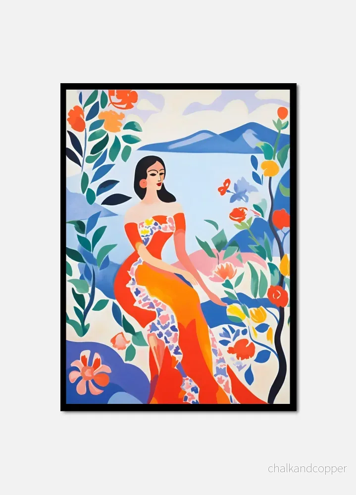 Woman in Bloom
