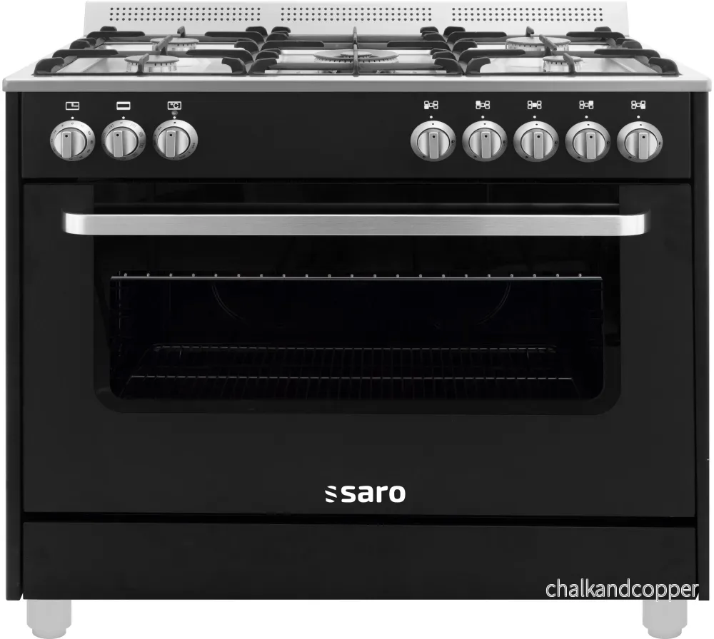 SARO Multifunktionsspis gas/el modell TS95C61LNE svart