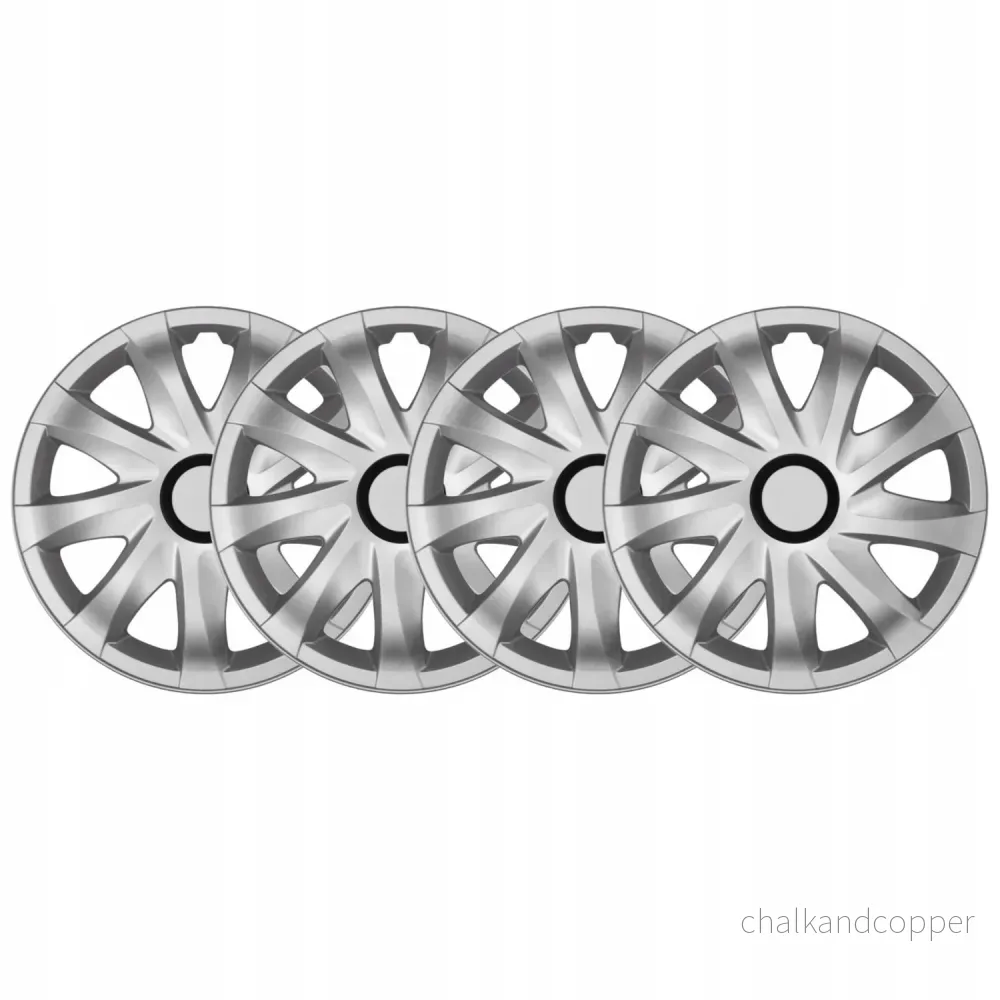 Caps 16'' NRM KANDO SILVER 4 stycken silver - Bild 2