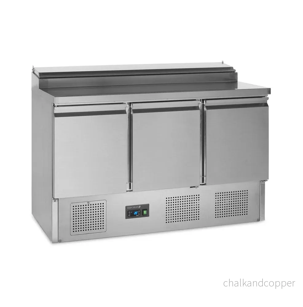 Rostfritt smörgåsbord - 3 dörrar - GN1/1 - SS1435