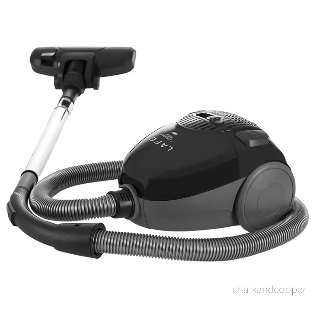Lafe dammsugare med påse, trippelfiltreringssystem, 800W, svart, Compact S