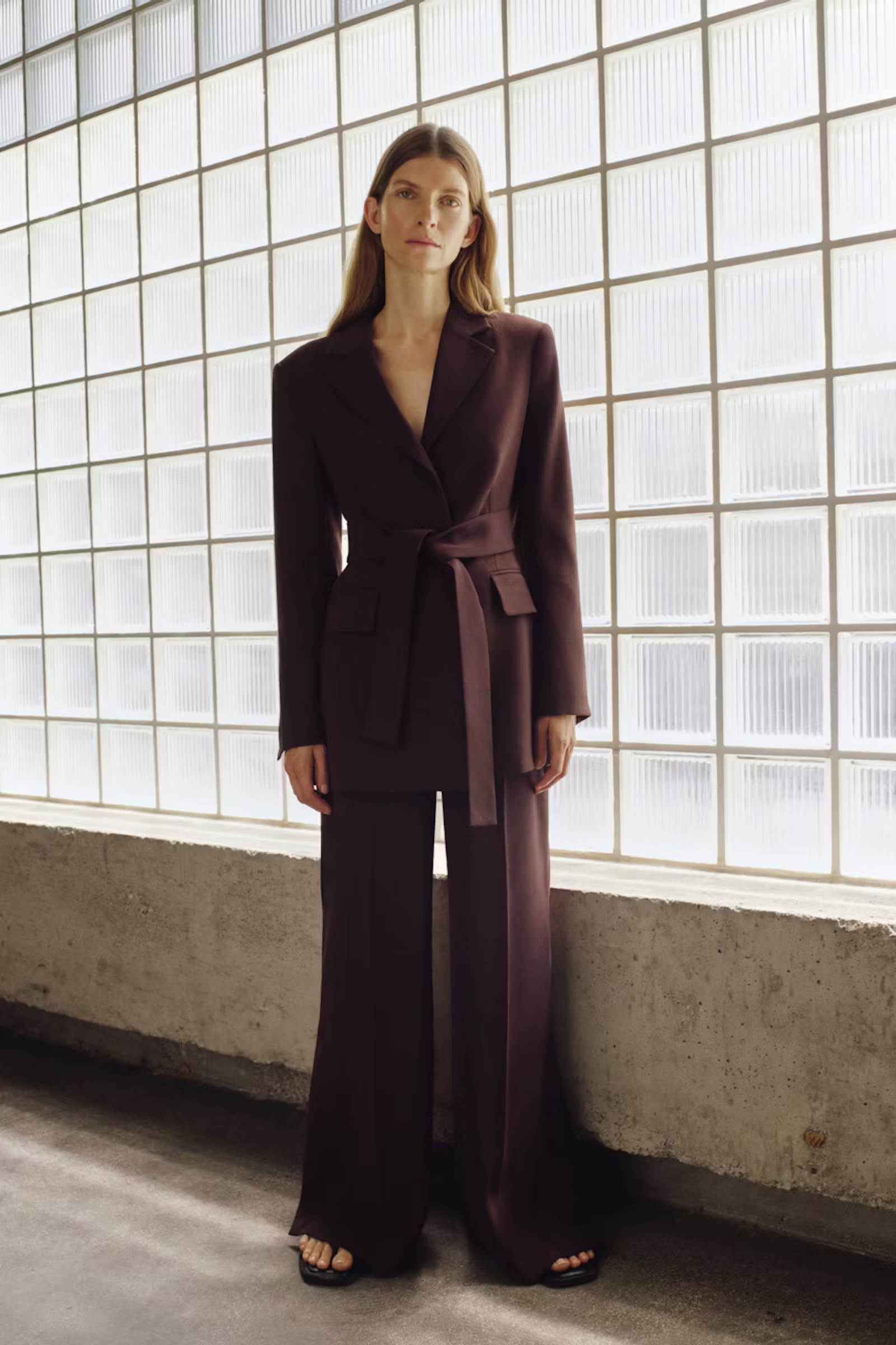 BriezIW Slit Pants Coffee Bean InWear