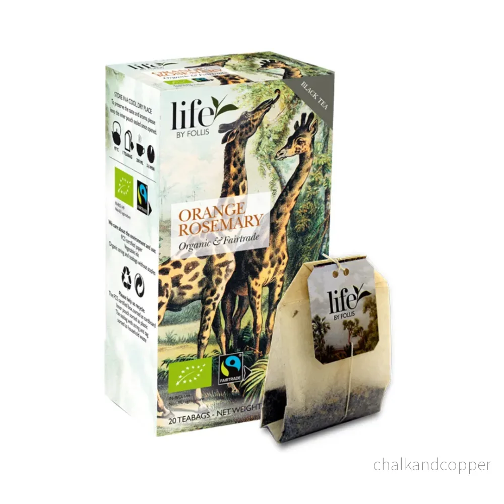 Life by Follis Apelsin & Rosmarin Eko 20p