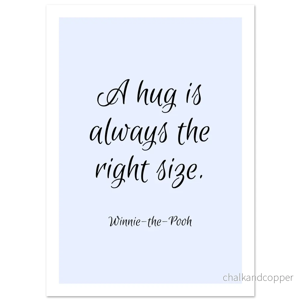 A hug - light blue - Bild 3