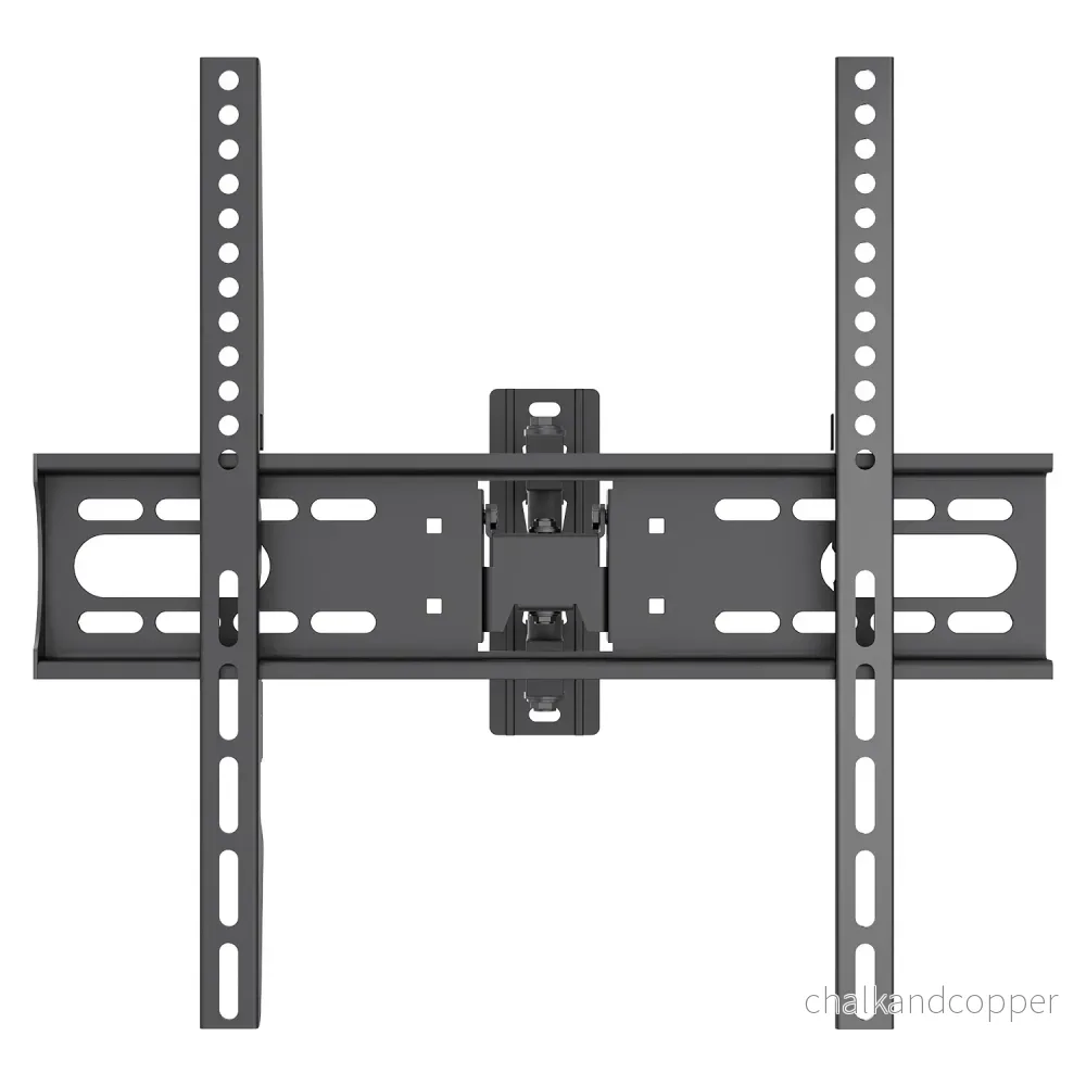 TV-fäste/hängare Maclean, max VESA 400x400, 32–55 tum, upp till 30 kg, svart, lutningsjustering +2°–-10° och vridning +90°–-90°, MC-191 - Bild 3