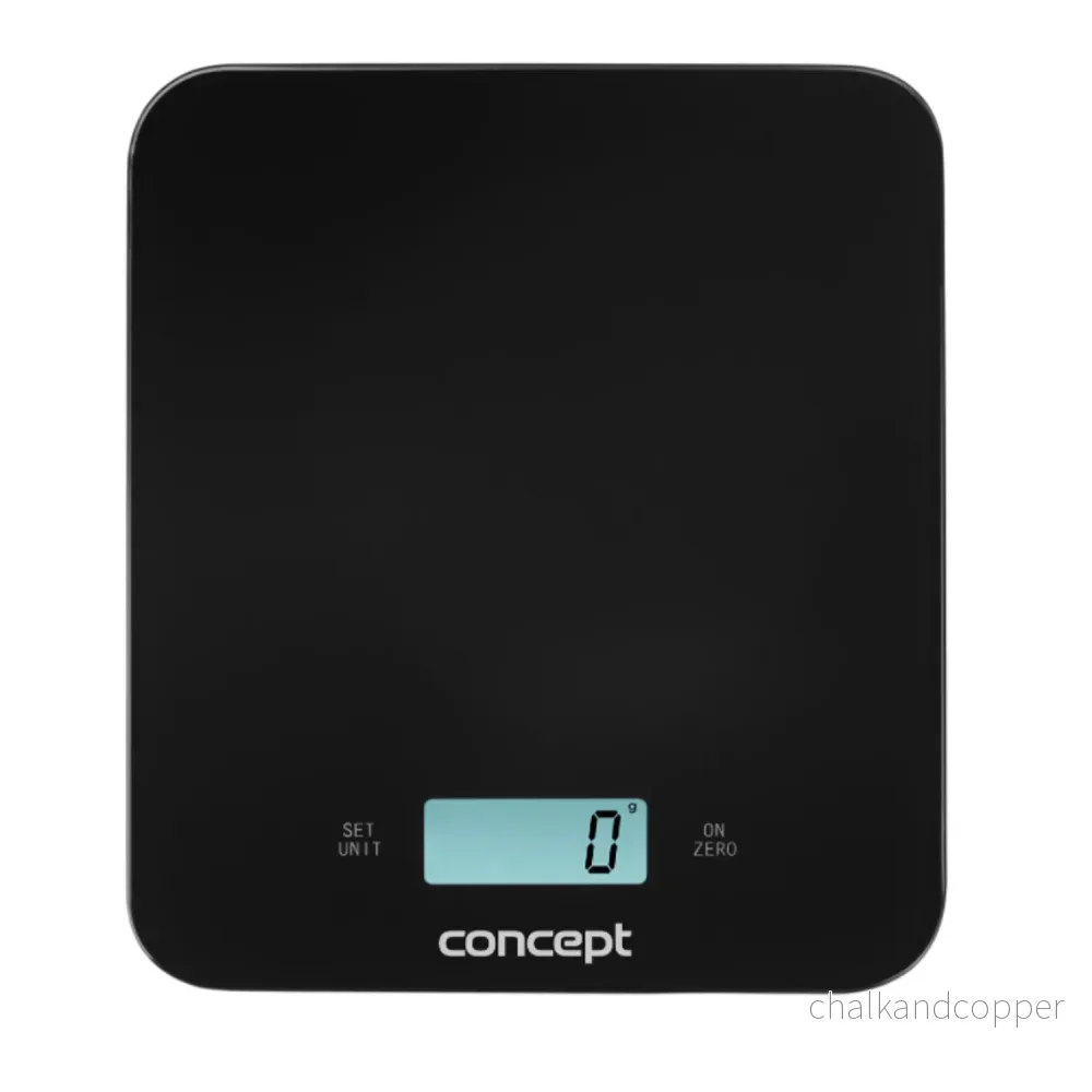 Köksvåg digital 15 kg LCD Concept svart VK5712 - Bild 2