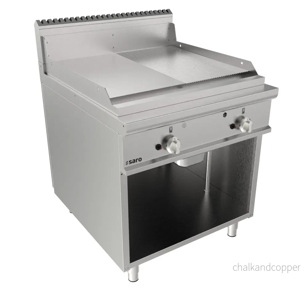 SARO Gasgrillplatta med öppet stativ modell LQ / FTG4BAM