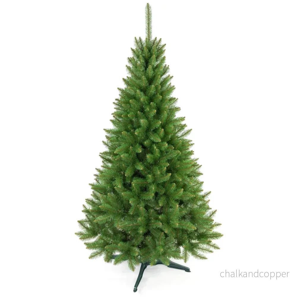Granjulgran på stativ, Premium 180 cm, tät och naturtrogen, Damich