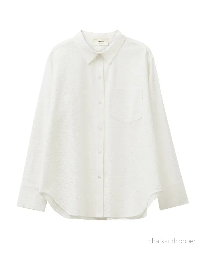 Bold Shirt Ivory Stripe A Part of the Art