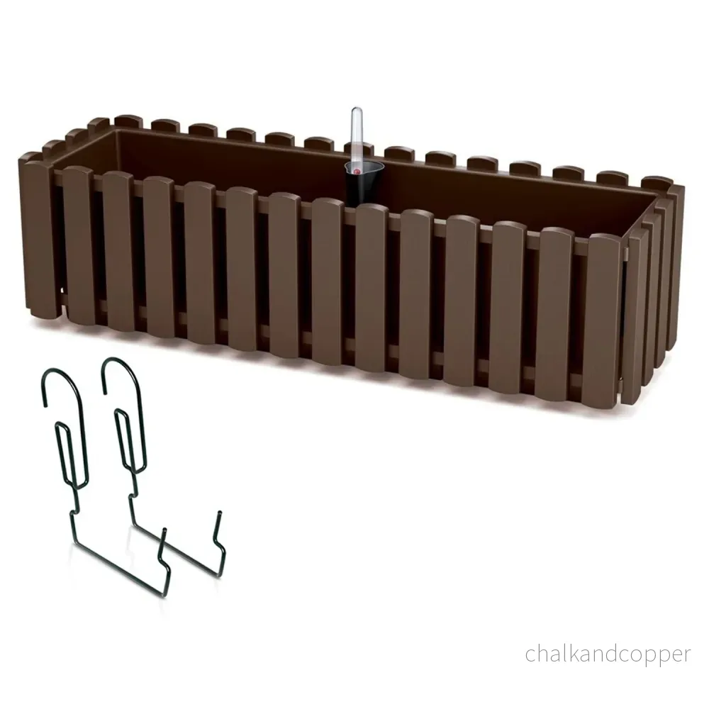 Boardee Fencycase W låda med krokar brun DDEF600W-R222