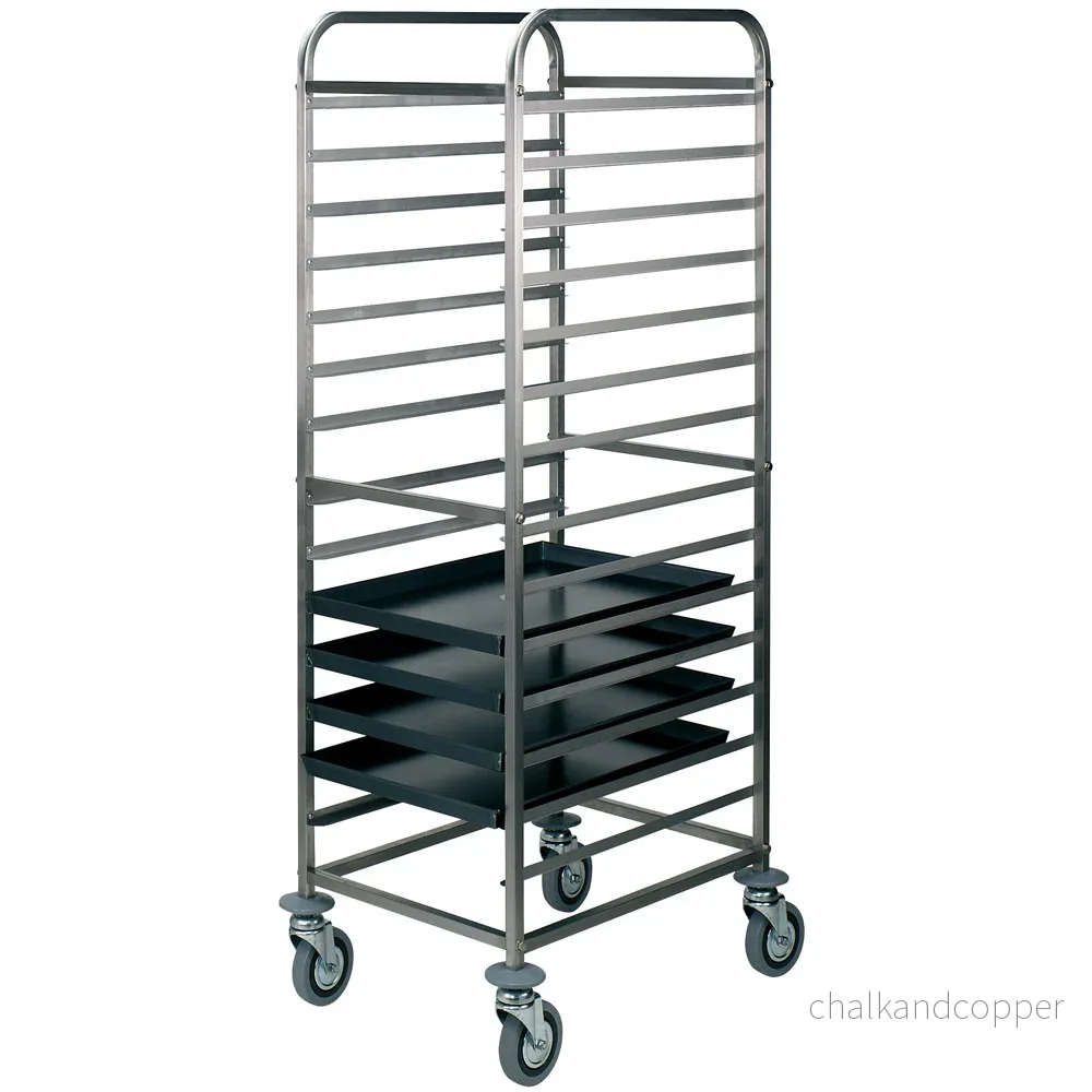 Tallrikvagn 20x 600×400 mm, utrymme 75 mm