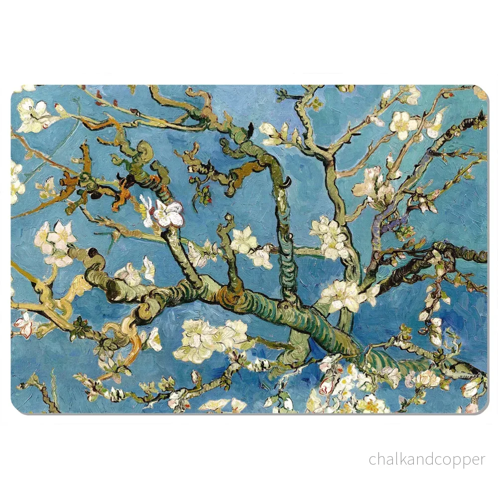 Bords- eller skrivbordsunderlägg, dekorativt, filt, 29x42 cm, Almond, Bertoni