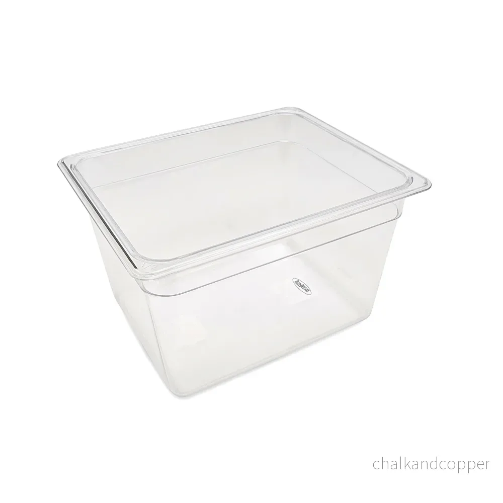 Gastronormbehållare - 3 st - 1/2 GN - 20 cm djup - Polykarbonat