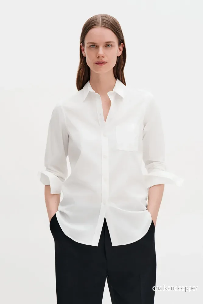 Classic Stretch Shirt White Filippa K Classic Stretch Shirt White Filippa K