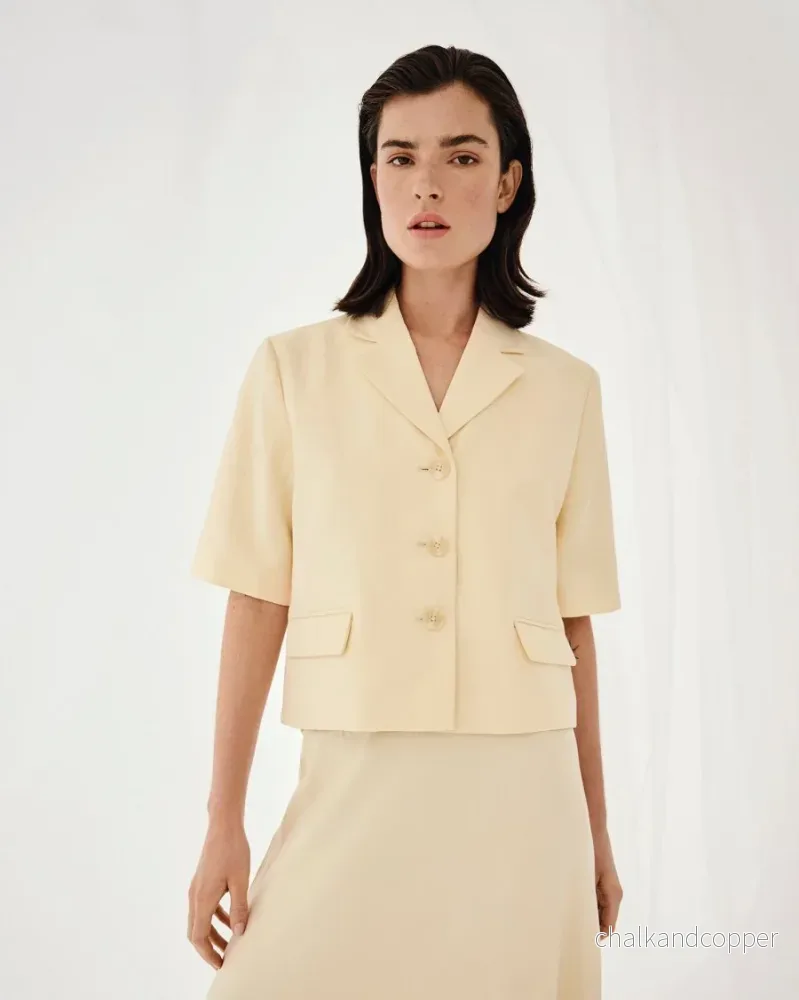 Keeley Edelmira 2/4 Blazer Bleached Sand MSCH