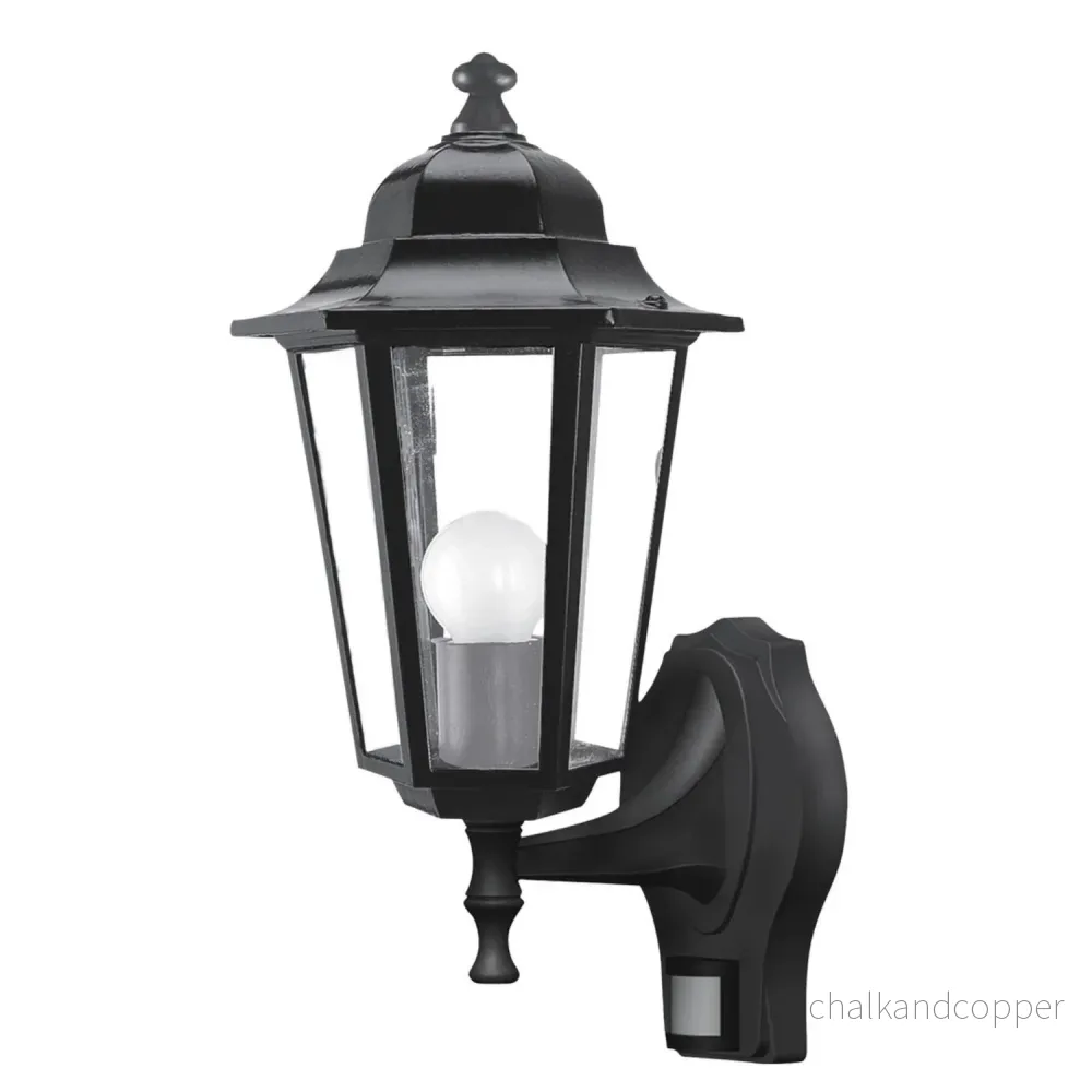 Rabalux Velence Vägglampa med E27-Gänga 60 W Med Rörelsesensor Skyddsgrad IP43