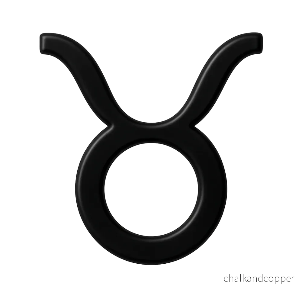 Zodiak Glyf – Taurus (Oxen) - Bild 2