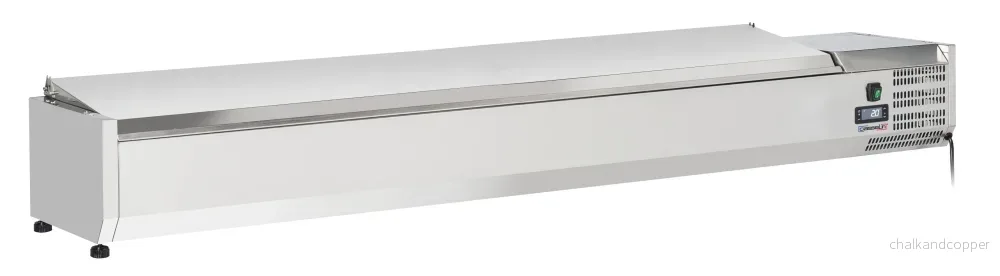 Bordssalladsskål med lock 10 x GN 1/4